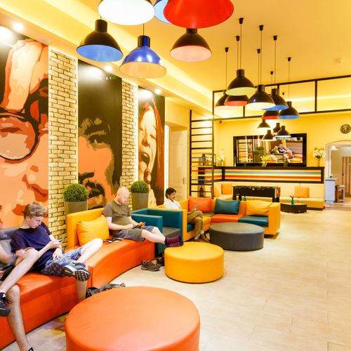 فضای عمومی هاستل