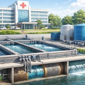 طراحی و ساخت پکیج تصفیه فاضلاب بیمارستانی